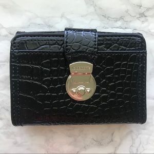 Liz Claiborne Faux Croc Wallet NWOT